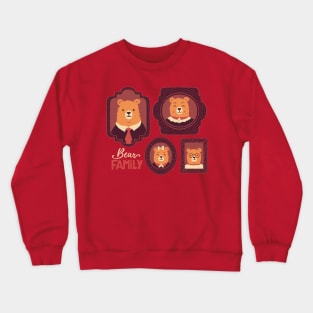 Bear Family Crewneck Sweatshirt